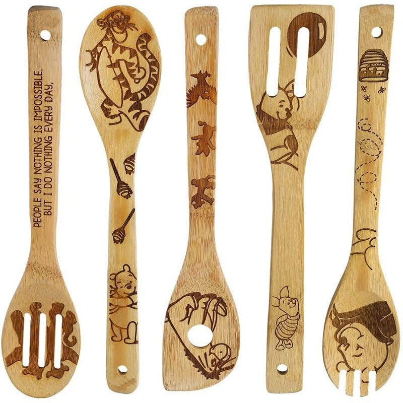 Kitchen Utensils - Bamboo Wood