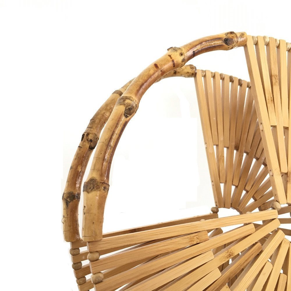 Globe Shape Bamboo Bag