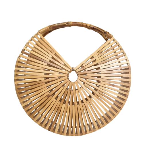 Globe Shape Bamboo Bag