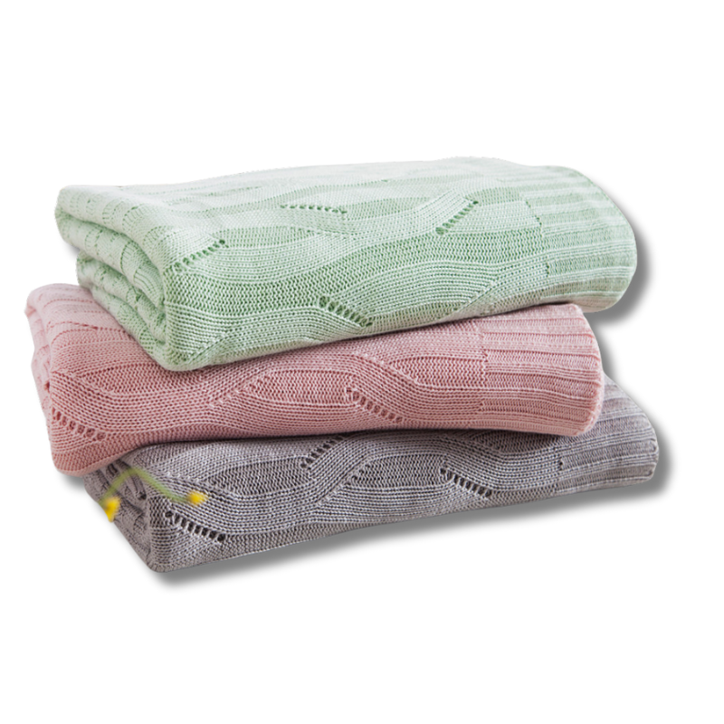 Knitted Blanket - Bamboo FIber