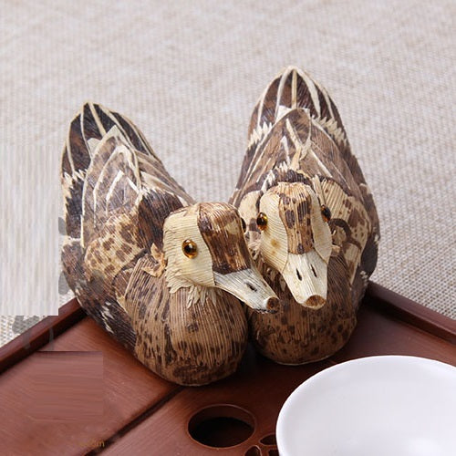 Handmade Duck-Art - Bamboo Wood
